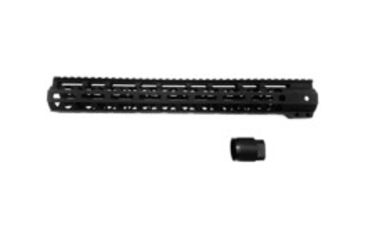 Image of Frontier Tactical 15in M-Lok Rail, Mil-Spec Hardcoat Black Anodized MLK15