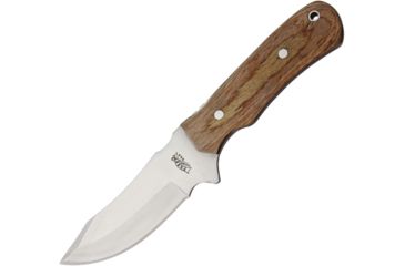 Image of Frost Dark Eagle Skinner Fixed Blade Knife, 9in, 4.5in, Brown, Pakkawood Handle F18301BRPW