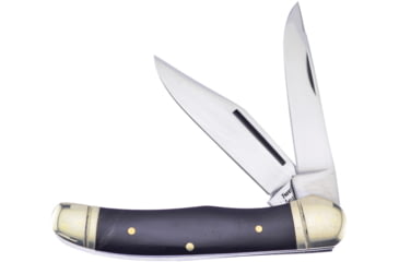 Image of Frost Folding Hunter Folding Knife, Buffalo horn handle, 14-232CBH