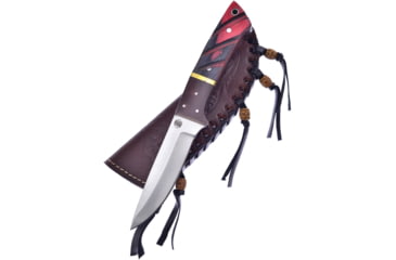 Image of Frost Hunter Frostwood w/Sheath Knife, 4.25 satin finish stainless blade, Frostwood handle, CW-4762FW