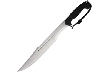Image of Frost Machete Knife, 17 satin finish stainless blade, Black ABS handle, TX-174B