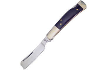 Image of Frost Lockback Razor, 3.88in Closed, Mirror Stainless Razor Blade, Buffalo Horn Handle, 17-150CBH