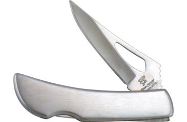 Image of Frost Silver Hawk Stainless Folding Knife,2.25in,Brushed Stainless Handle F15483SS