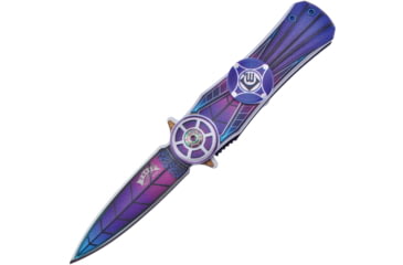 Image of Frost Stargazer Spinner Linerlock AO Folding Knife, Aluminum handle, FC-98