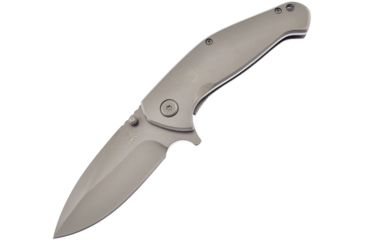 Image of Frost Tac Xtreme Framelock A/O Folding Knife,3.25in,3Cr13 Stainless Steel,Standard Edge,Stainless Handle FTX096