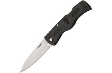 Image of Frost Tac Xtreme Lockback Folding Knife,3in,Black,Composition Handle FTX081B