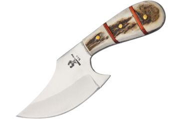 Image of Frost Whitetail Skinner Fixed Blade Knife, 6in, 3.25in, Deer Stag Handle FWT922DS