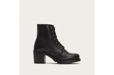 Image of Frye Sabrina 6G Lace Up Boots - Women's, Black, Medium, 7.5, 3477029-BLK-7.5