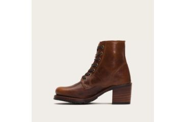 Image of Frye Sabrina 6G Lace Up Boots - Women's, Cognac, Medium, 9.5, 3477029-COG-9.5