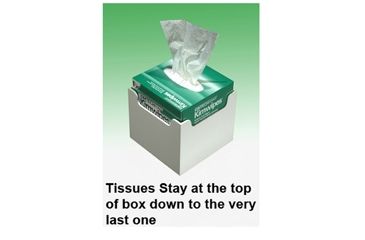 Image of FTR Enterprises Dispenser Kimwipe Push-up Box PUB1A, Unit EA