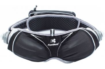 Image of Fuel Belt Helium Ergo Hydration Belt - Women's-Black/Grey