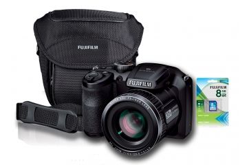 Image of Fujifilm FinePix S4800 Digital Camera Bundle, Black 600012713
