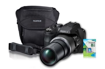 Image of Fujifilm FinePix SL1000 Digital Camera Bundle, Black 600012715