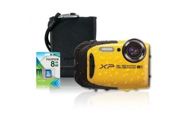 Image of FujiFilm FinePix XP80 Yellow Bundle 600015429
