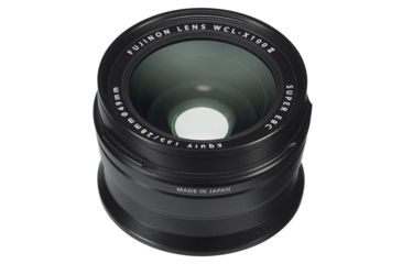 Image of Fujifilm WCL-X100 II Wide Conversion Lens for X100F/X100T/X100S/X100, Black, Small, 16534728