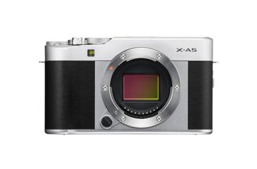 Image of Fujifilm X-A5 Digital Camera w/ XC15-45mm Lens Kit, Silver, Medium 16568896