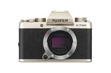 Image of Fujifilm X-T100 Digital Camera, Champagne Gold, Medium 16582385