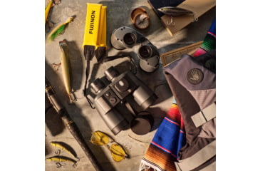 Image of Fujinon Mariner 7x50mm WPC-XL Compass Porro Prism Binoculars with Integrated Compass, Dark Grey, 180mm x 201mm x 76mm, 16366963