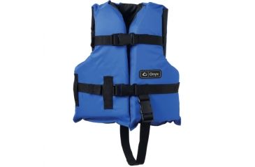 Image of Full Throttle Universal General Purpose Life Vest, for Children, Nylon, Foam, Blue, Black, 103000-500-001-12