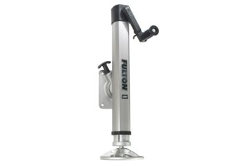 Image of Fulton Trailer Jack Bolt-On 2,000 lbs. Lift Capacity Adjustable Swivel w/Footplate F2 35008