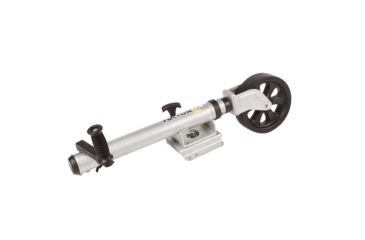 Image of Fulton XLT 1500 lbs. Swing Away Bolt-On Jack w/12" Travel &amp; 8" Poly Wheel - Sharkskin Finish 51632