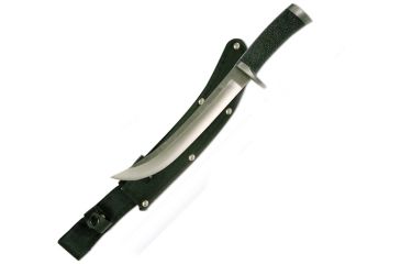 Image of Fury Pirate Dagger, Black Handle, Plain, w/Sheath FP75557