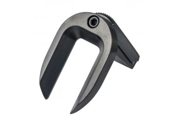 Image of Fusion Firearms 1911 Mag-well Mainspring Housing Officer Checkered, Black, 1911-MSH-27-12