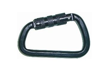 Image of Fusion Tacoma Steel Modified D Carabinder, Black 101902