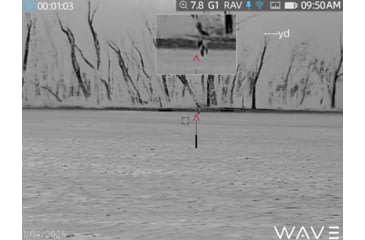 Image of Fusion Thermal Tempest 335 LRF 3.3x35mm Thermal Rifle Scope, 50 Hz, 384x288, Black, WTS200