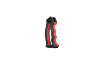 Image of Future Forged Vektor Hybrid Grip, AR-15, Carbon Fiber, SG-2 Frame, Red/Carbon Black, VHGSGTT2R