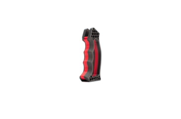 Image of Future Forged Vektor Hybrid Grip, AR-15, Carbon Fiber, SG-2 Frame, Red/Carbon Black, VHGSGTT2R