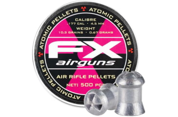 Image of FX Atomic Pellets, .177, 10.3 Grain, 500 Rounds, FXP917701