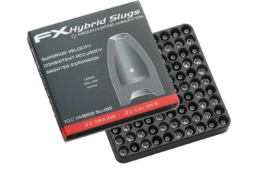 Image of FX Hollow-Point Hybrid Slug, .22 Caliber , 22 Grain, 100 Rounds, FXHS917411
