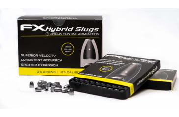 Image of FX Hollow-Point Hybrid Slug, .25 Caliber, 26 Grain, 100 Rounds, FXHS917428