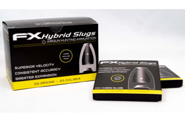 Image of FX Hollow-Point Hybrid Slug, .25 Caliber, 26 Grain, 100 Rounds, FXHS917428