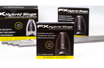 Image of FX Hollow-Point Hybrid Slug, .25 Caliber, 26 Grain, 100 Rounds, FXHS917428