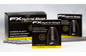 Image of FX Hollow-Point Hybrid Slug, .25 Caliber, 26 Grain, 100 Rounds, FXHS917428