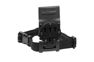 Image of G-Code GCA200 STATIC GRIP RTI Optimal Drop Plastic Buckle Pistol Platform, Grey, GCA200-PB-GY