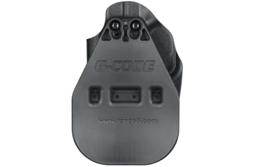 Image of G-Code OSH OWB Holster, Glock 17 Gen 2/Glock 17 Gen 1/Glock 17 Gen 3/Glock 17 Gen 4, Right Hand, Black, OSH-002-RH-RMR-GCA11-BK