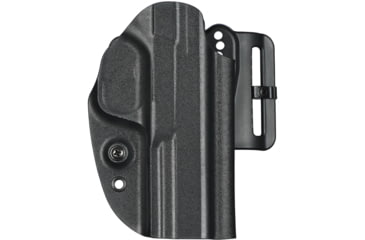 Image of G-Code OSH OWB Holster, 1911 5in, Left Hand, Black, OSH-010-LH-RMR-GCA16-BK