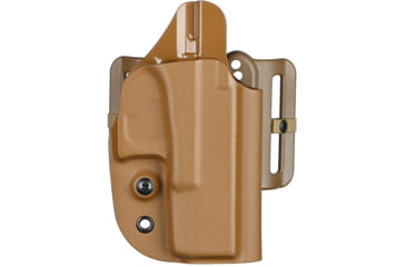 Image of G-Code OSH OWB Holster, 1911 5in, Left Hand, Tan, OSH-010-LH-RMR-GCA16-TN