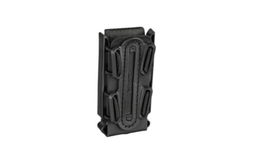 Image of G-Code Pistol Soft Shell Scorpion Tall Mag Carrier w/ Belt Loop, Ambidextrious, Black Frame/Black Shell, Tall, SS-P1-LOOP-BKBK