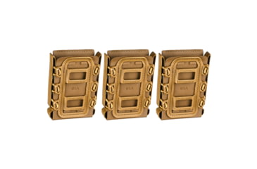 Image of G-Code Rifle Soft Shell Scorpion Mag Carrier w/ R1/R2/R3 Molle and Belt Mounts, Pack of 3, Tan Frame/Tan Shell, Rifle, SS-R1-3PK-123-TNTN