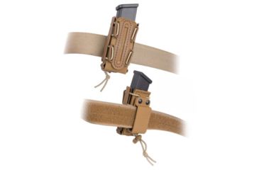 Image of G-Code Soft Shell Scorpion Pistol, Tall, Belt Loop, Ambidextrious, Tan On Tan, SS-P1-LOOP-TNTN