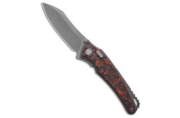 Image of G&amp;G Hawk G&amp;G Hawk Custom Talon Flipper Knife Carbon Fiber- Mars Valley, Black/Red, M390, adult, BHQ-223901