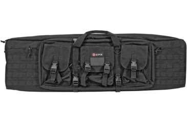 Image of GPS Double Rifle Case Black 600D Polyester 42 L X 12.75 H X 9 W, DRC42
