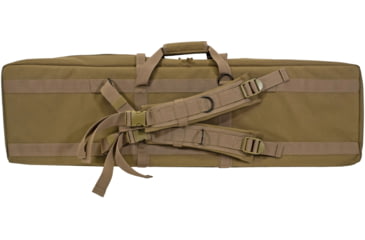 Image of GPS Double Rifle Case Flat Dark Earth 600D Polyester 42 L X 1, DRC42-FDE