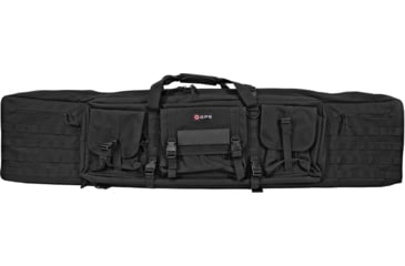 Image of GPS Double Rifle Case Black 600D Polyester 55 L X 12.75 H X 9 W, DRC55