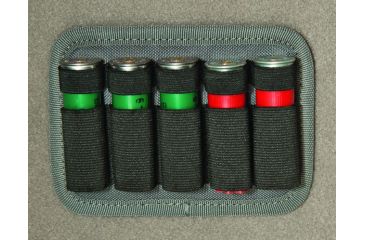 Image of GPS Tactical 12-Gauge Shotgun Shell Holder- Holds 5 Shells GPS-207SH5