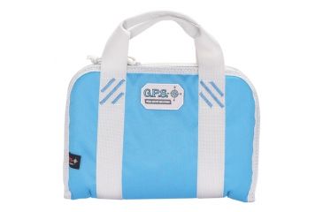 Image of GPS Compact Double Pistol Case, Robin Egg Blue, GPS-1110PCRB